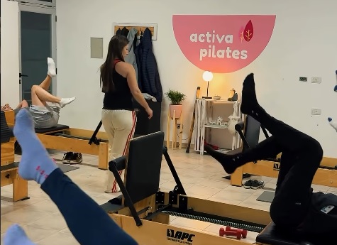 Interior estudio Activa Pilates Castelar
